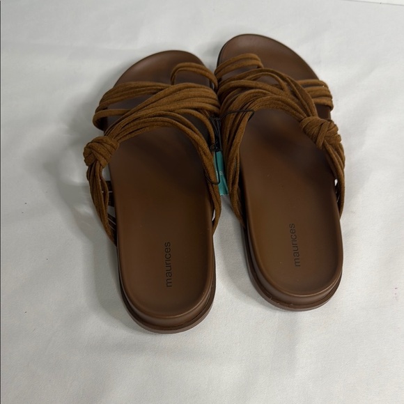 Brown Strappy Sandals - Picture 4 of 5